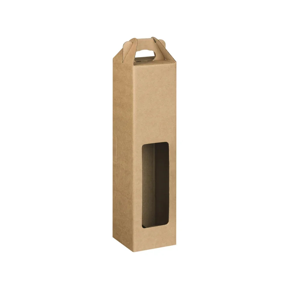 Single Bottle Window Wine Box