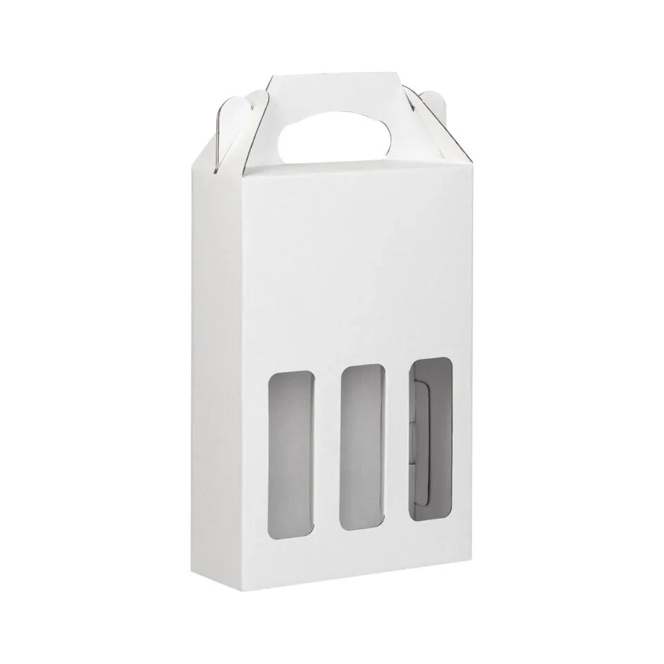 3 Bottle Gable Top Olive Oil Box