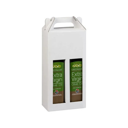 2 Bottle Gable Top Olive Oil Box