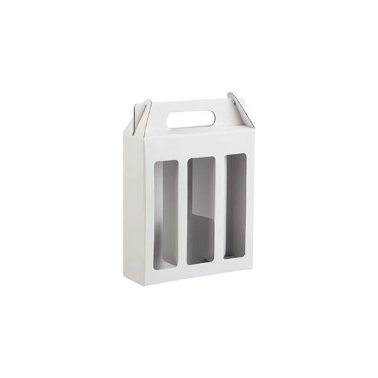 3 Bottle Gable Top Medium Sauce Box