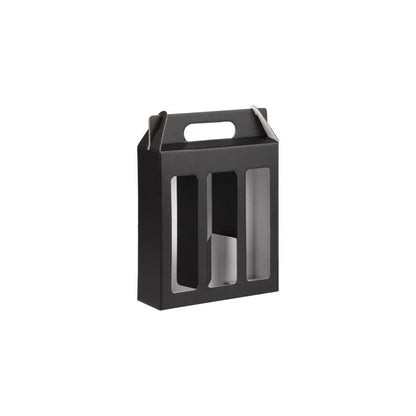 3 Bottle Gable Top Medium Sauce Box