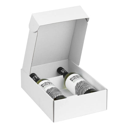 2 Bottle Shipping Box