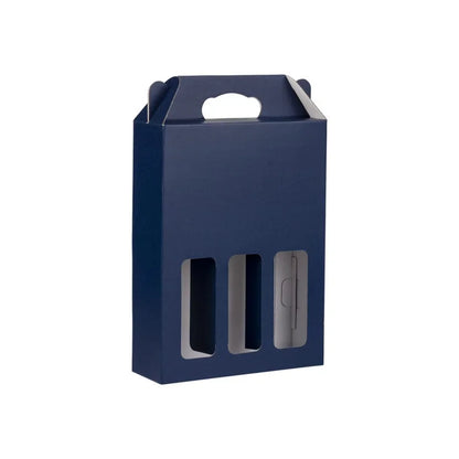 3 Bottle Window Wine Box