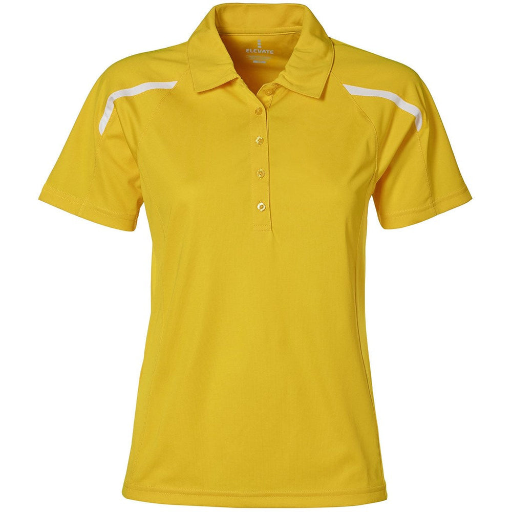 Ladies Nyos Golf Shirt - Yellow | Golf Shirts | Custom-branded corporate clothing | Giftwrap Shop