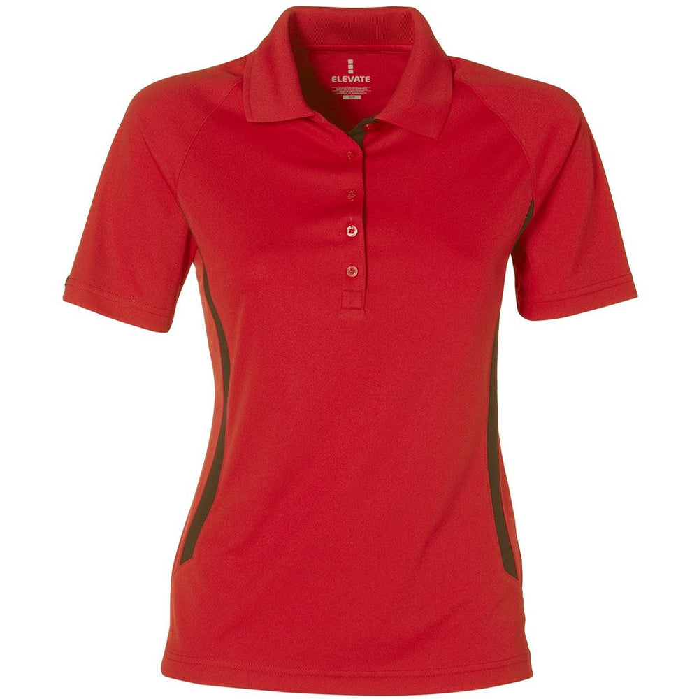 Ladies Mitica Golf Shirt - Red | Golf Shirts | Custom-branded corporate clothing | Giftwrap Shop