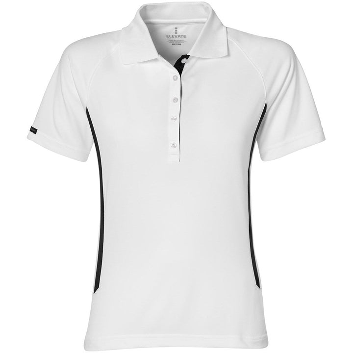 Ladies Mitica Golf Shirt - White | Golf Shirts | Custom-branded corporate clothing | Giftwrap Shop