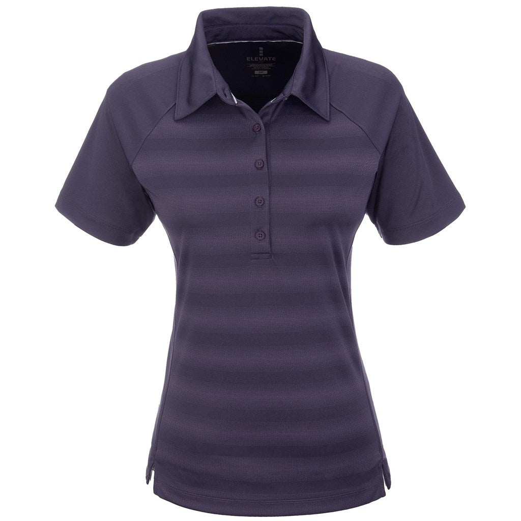 Ladies Shimmer Golf Shirt - Purple | Golf Shirts | Custom-branded corporate clothing | Giftwrap Shop