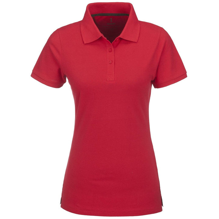 Ladies Calgary Golf Shirt - Red | Golf Shirts | Custom-branded corporate clothing | Giftwrap Shop