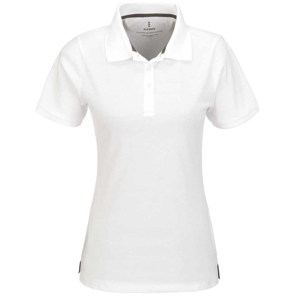 Ladies Calgary Golf Shirt - White | Golf Shirts | Custom-branded corporate clothing | Giftwrap Shop