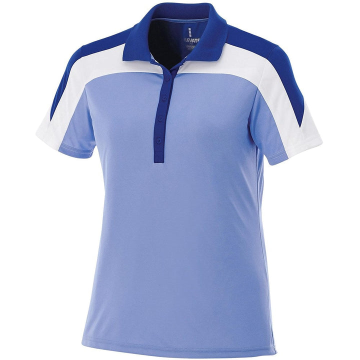 Ladies Vesta Golf Shirt - Blue | Golf Shirts | Custom-branded corporate clothing | Giftwrap Shop