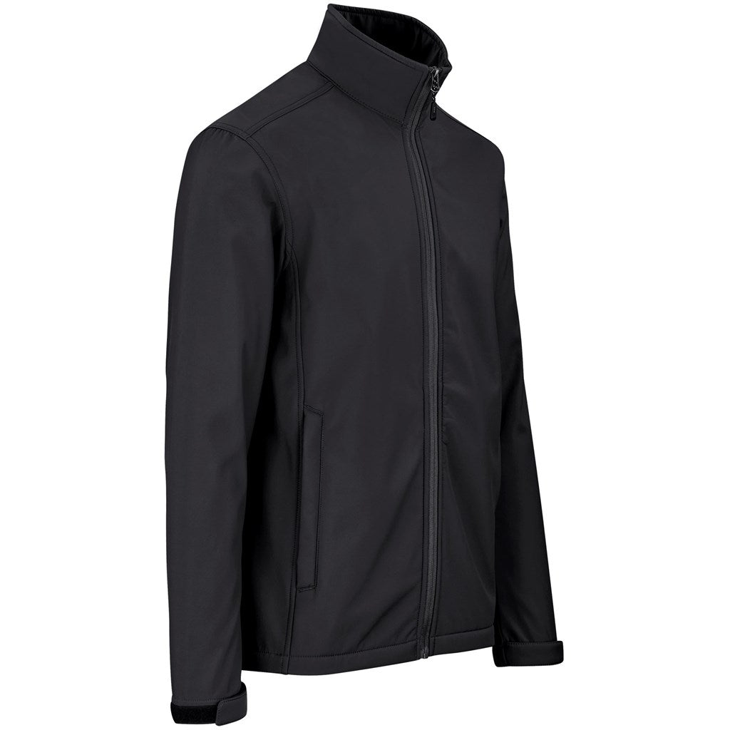 Mens Maxson Softshell Jacket - Black | Jackets | Custom-branded corporate clothing | Gift Wrap Shop