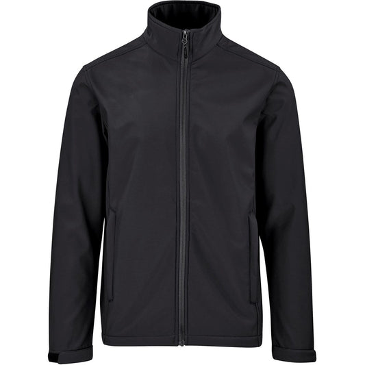 Mens Maxson Softshell Jacket - Black | Jackets | Custom-branded corporate clothing | Gift Wrap Shop