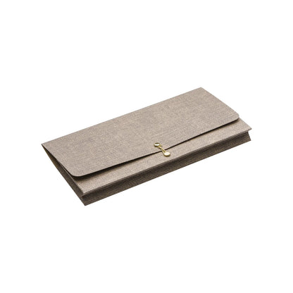 Voucher Wallet with Gold Stud