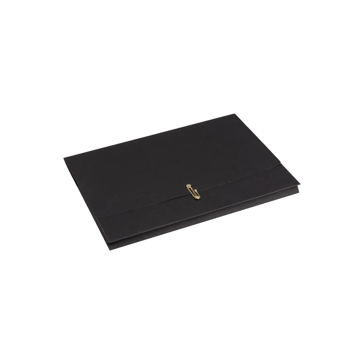 A4 Document Wallet with Gold Stud