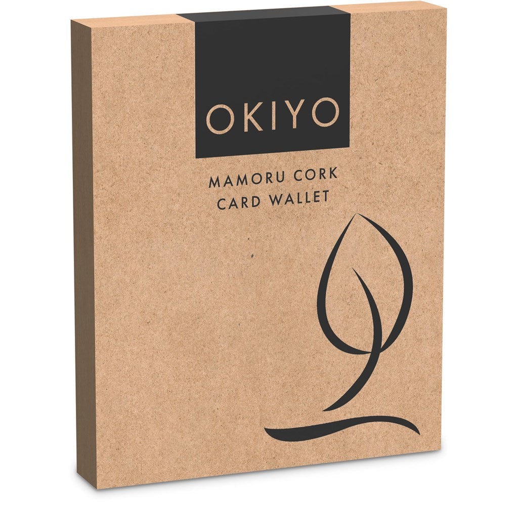 Okiyo Mamoru Cork Card Wallet-Travel Essentials-corporate gift ideas for employees-branded corporate gifts | corporate gifts south africa | Just Brand