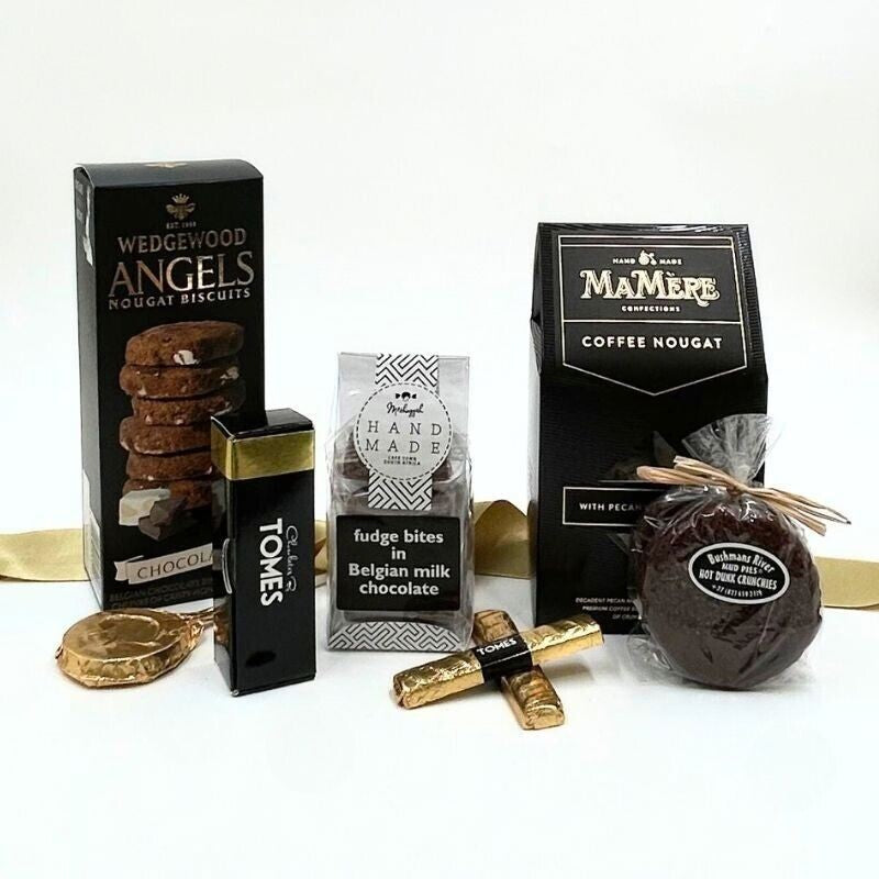 Black & Gold Birthday Gift Box