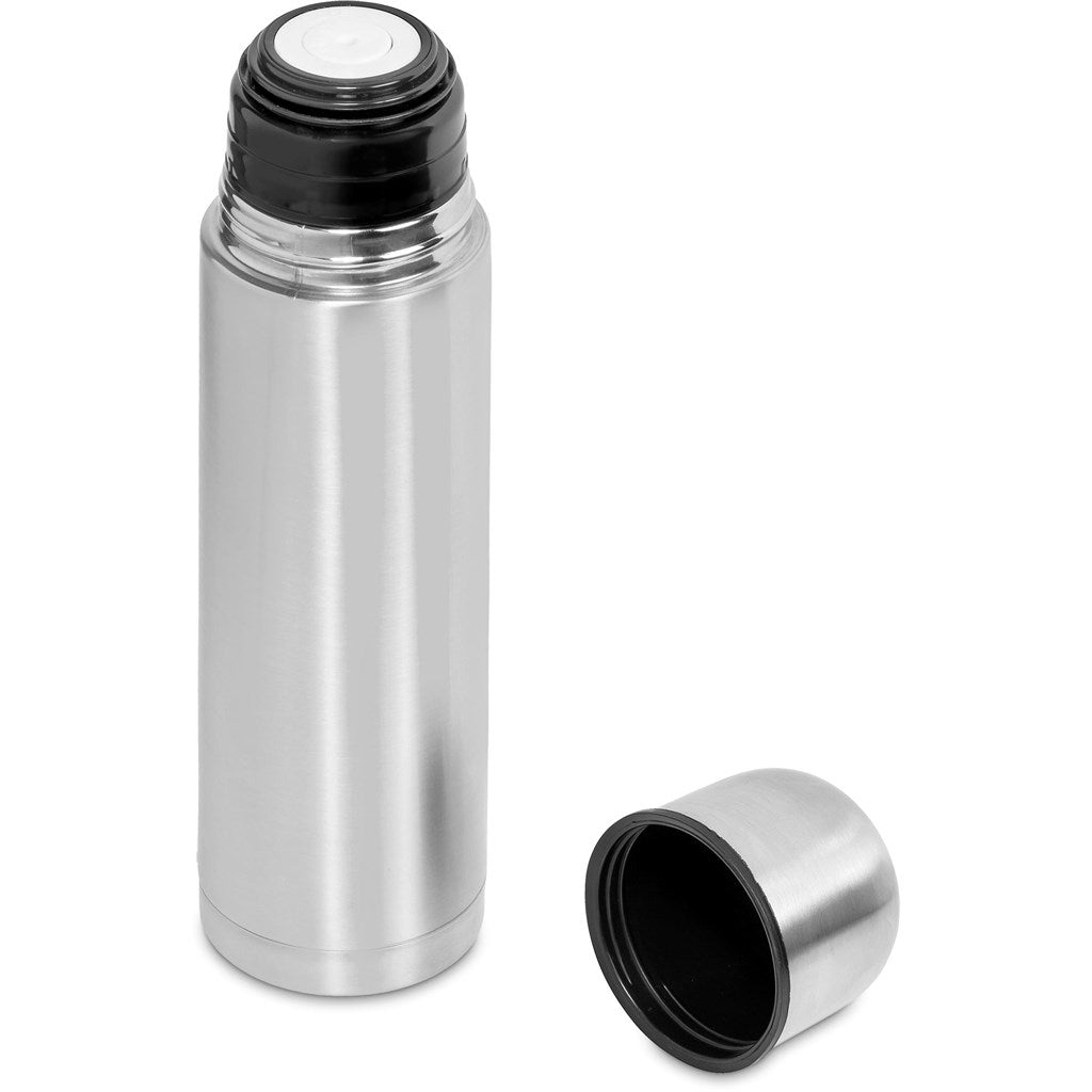 Consulate Stainless Steel Vacuum Flask - 500ml | Metal Drinkware | Custom Branded Drinkware | Gift Wrap Shop