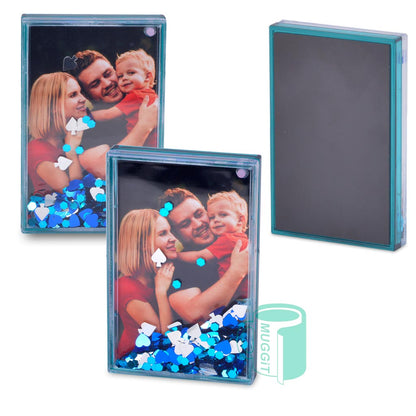 Fridge Magnet Snow Globe Frame - product view 2