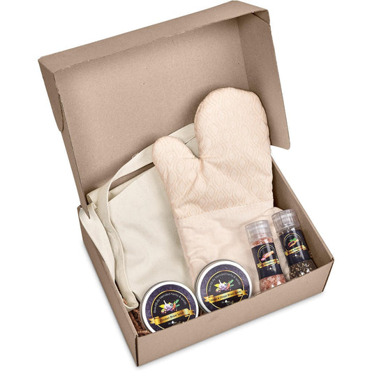 Pergamino Gourmet Gift Set - Natural-Braai Ideas-Custom-brsndrd Gifts-Giftwrap Shop