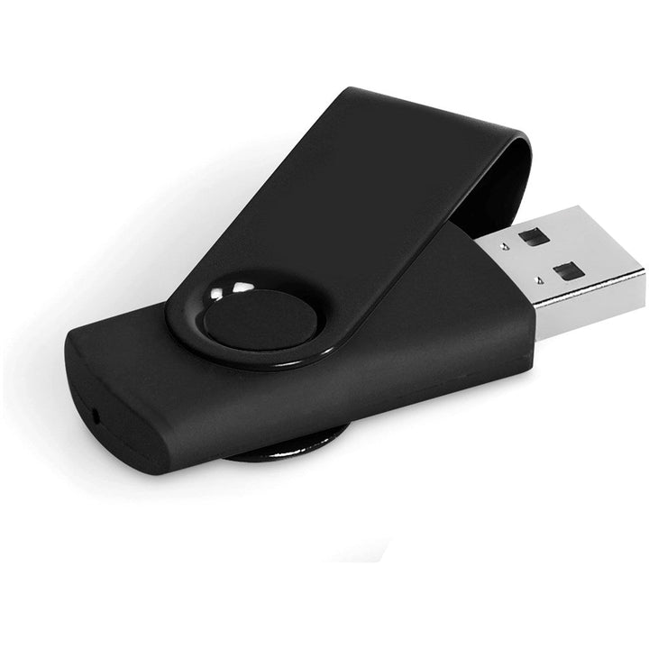 Axis Gyro Black Flash Drive - 4GB | Memory Sticks | Custom-Branded Promotional Gifts | Giftwrap Shop