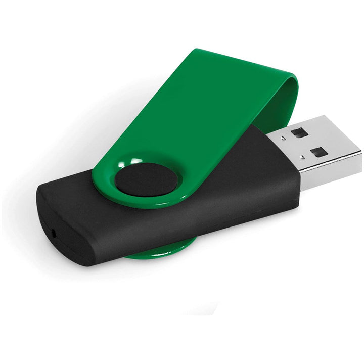 Axis Gyro Black Flash Drive - 4GB | Memory Sticks | Custom-Branded Promotional Gifts | Giftwrap Shop