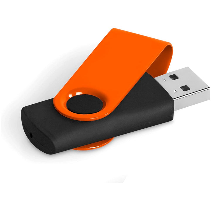 Axis Gyro Black Flash Drive - 4GB | Memory Sticks | Custom-Branded Promotional Gifts | Giftwrap Shop