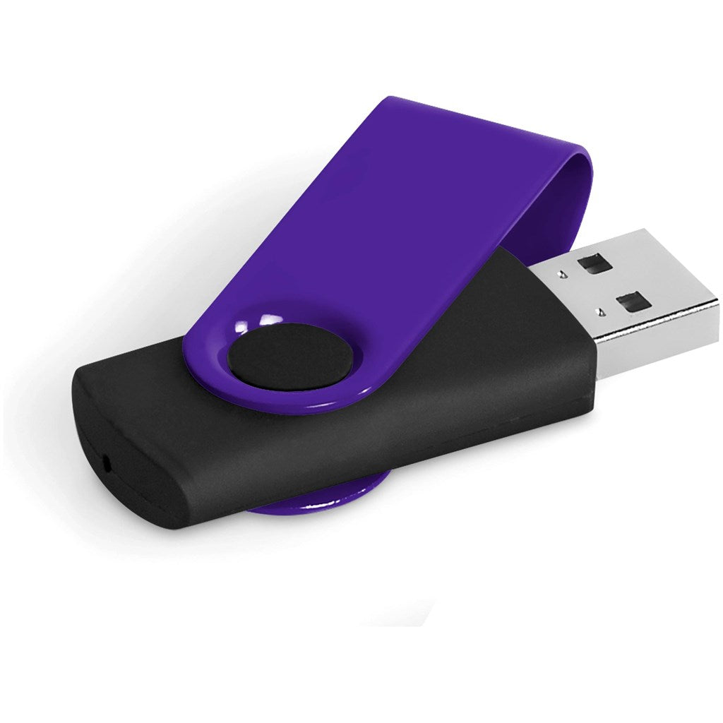 Axis Gyro Black Flash Drive - 4GB