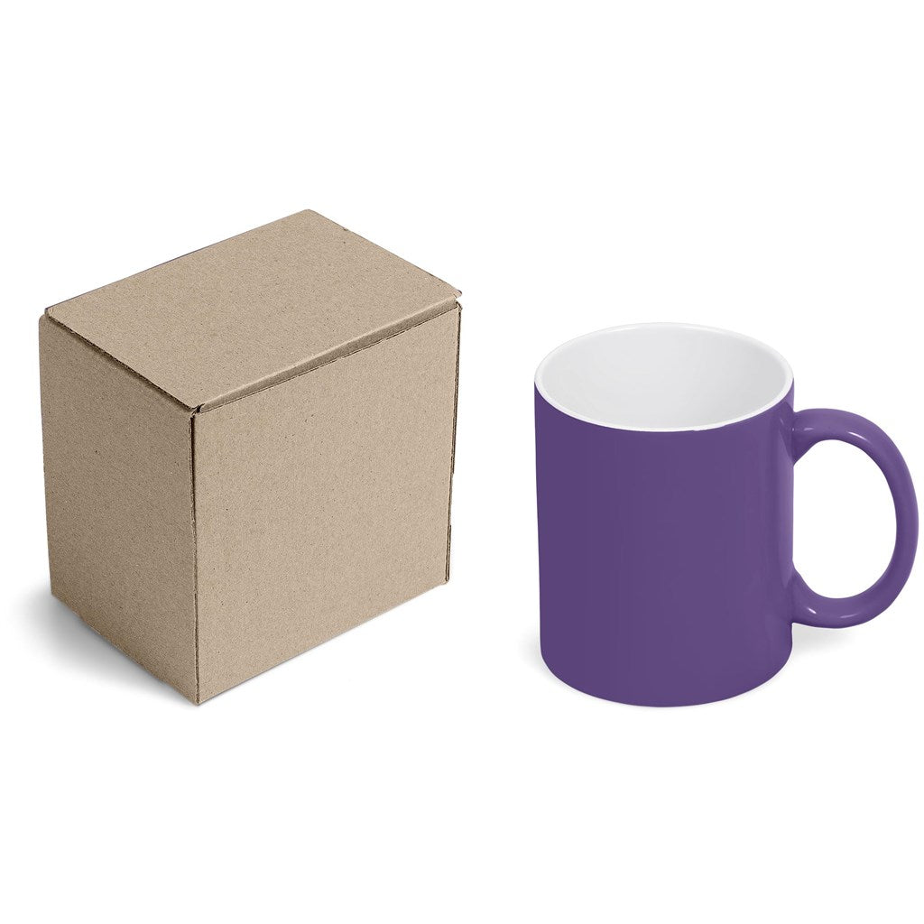 Omega Mug in Bianca Custom Gift Box-Cups Mugs And Short Tumblers In Custom Gift Boxes-Custom branded & personalised mugs-Giftwrap Shop