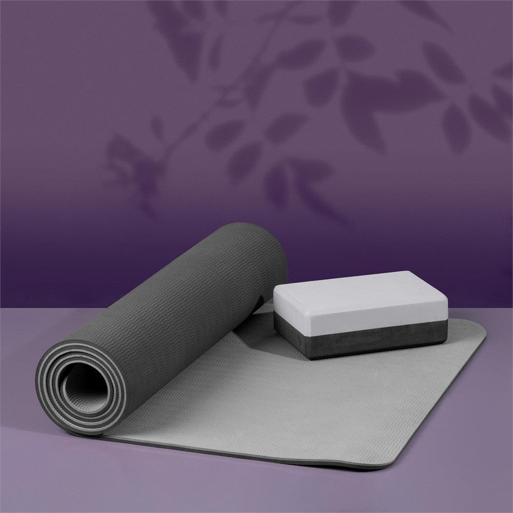 Eva & Elm Eclipse Two Tone Exercise Mat-Sports and Wellness-Gift Wrap Shop