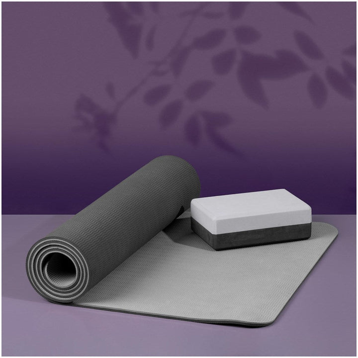 Eva & Elm Eclipse Two Tone Exercise Mat-Sports and Wellness-Gift Wrap Shop