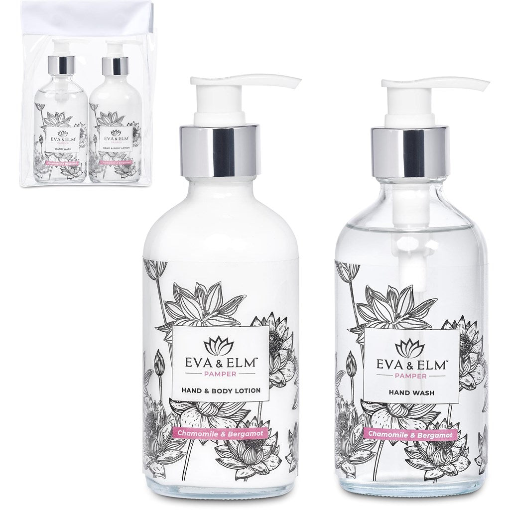 Eva & Elm Hand Wash & Hand Lotion Set | Pamper Gifts | Custom branded & personalised promotional gifts | Gift Wrap Shop