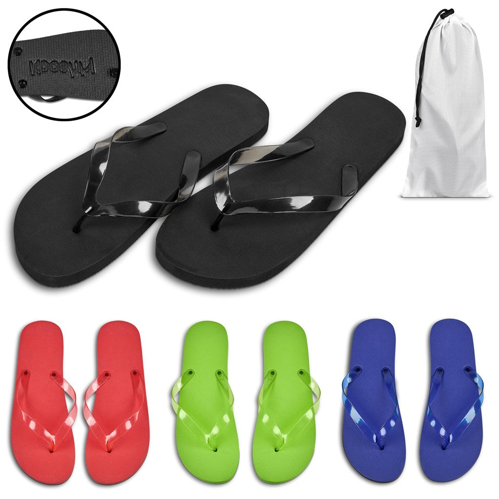 Kooshty Sundance Flip Flops - Large | Custom  Branded | Footwear