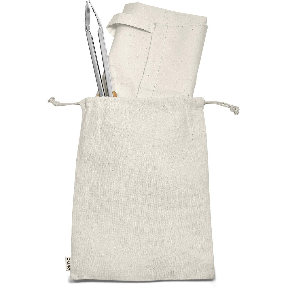 Okiyo Washoku Apron Gift Set | Braai Ideas | Custom branded & personalised corporate gifts | Gift Wrap Shop