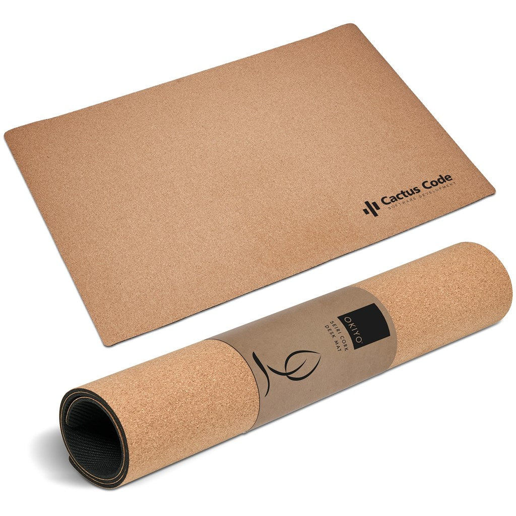 Okiyo Seiri Cork Desk Mat-Mouses and Mouse Pads-Gift Wrap Shop