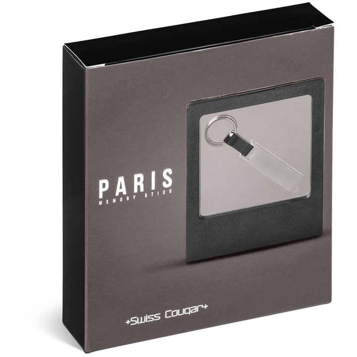 Swiss Cougar Paris Flash Drive Keyholder - 16GB | Memory Sticks | Custom-Branded Promotional Gifts | Giftwrap Shop