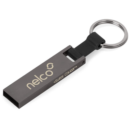 Swiss Cougar Paris Flash Drive Keyholder - 16GB | Memory Sticks | Custom-Branded Promotional Gifts | Giftwrap Shop