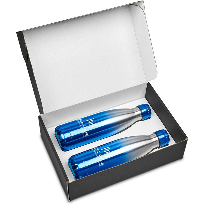 Serendipio Chandler Drinkware Gift Set - Blue