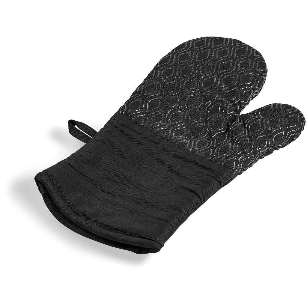 Serendipio Tanoreen Oven Glove Pair - Black | Home and Living | Custom branded & personalised corporate gifts | Gift Wrap Shop