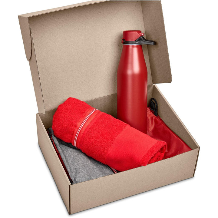 Slazenger Grand Glam Gift Set - Red-Ideas for Fitness-Custom-brsndrd Gifts-Giftwrap Shop