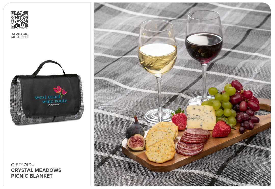 Crystal Meadows Picnic Blanket | Custom Branded & Personalised Corporate Gifts