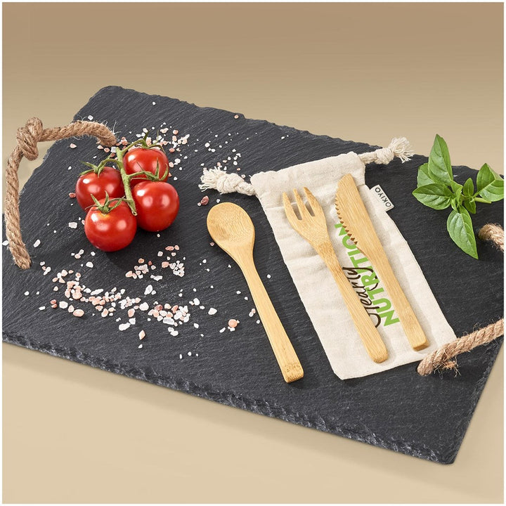 Okiyo Nakama Bamboo Cutlery Set-Eco-Friendly-Custom-brsndrd Gifts-Giftwrap Shop