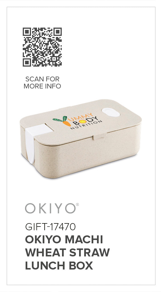 Okiyo Machi Wheat Straw Lunch Box