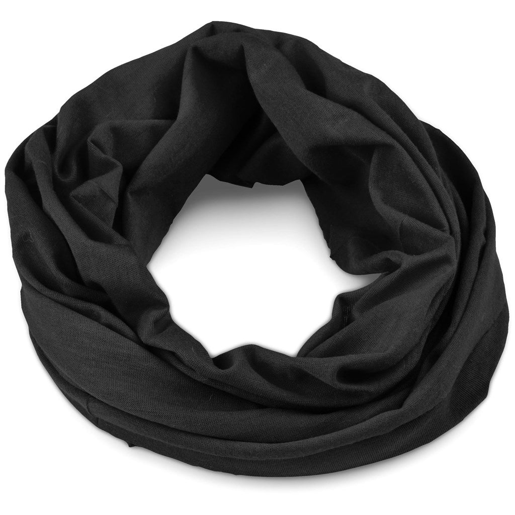 Adults Flexi Tubular Bandana - Black-Sports and Wellness-Gift Wrap Shop