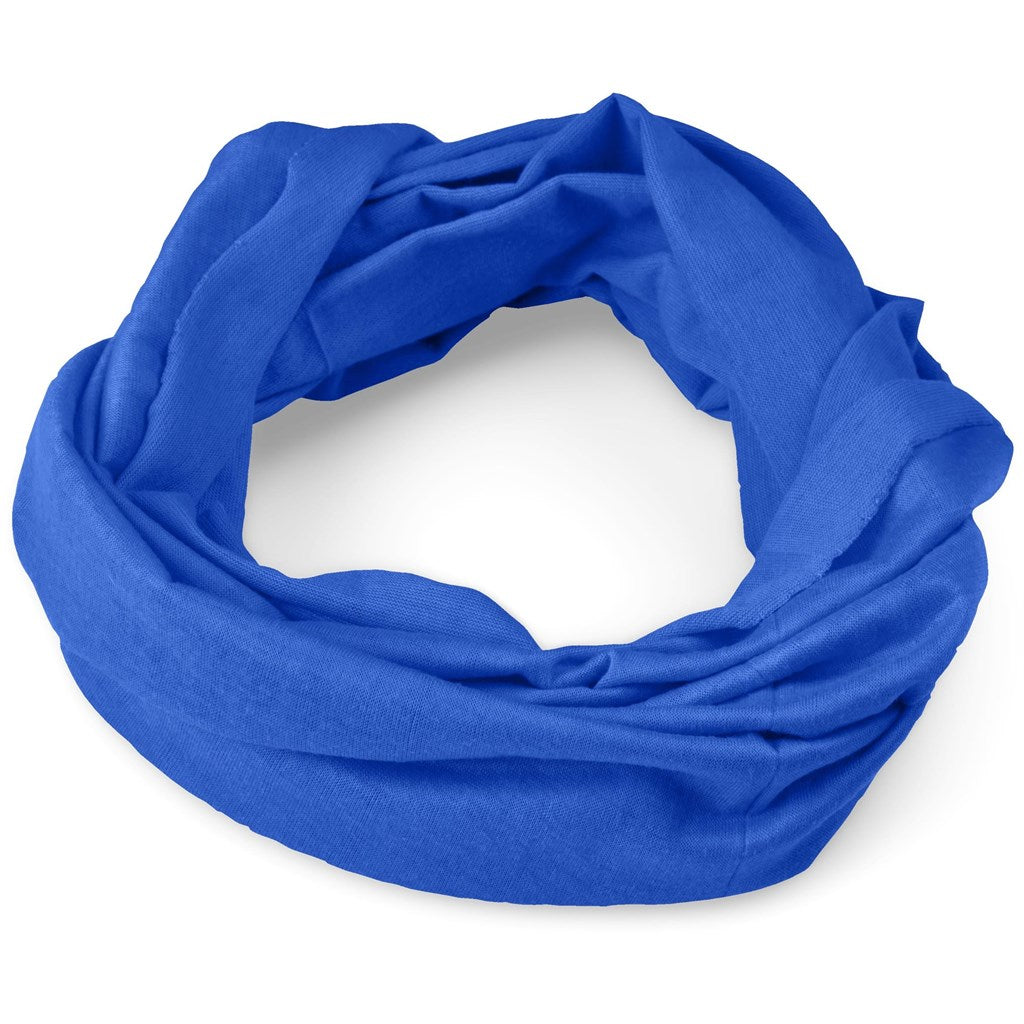 Adults Flexi Tubular Bandana - Blue-Multifunctional Headwear-Custom Branded Promotional Items-Just Brand