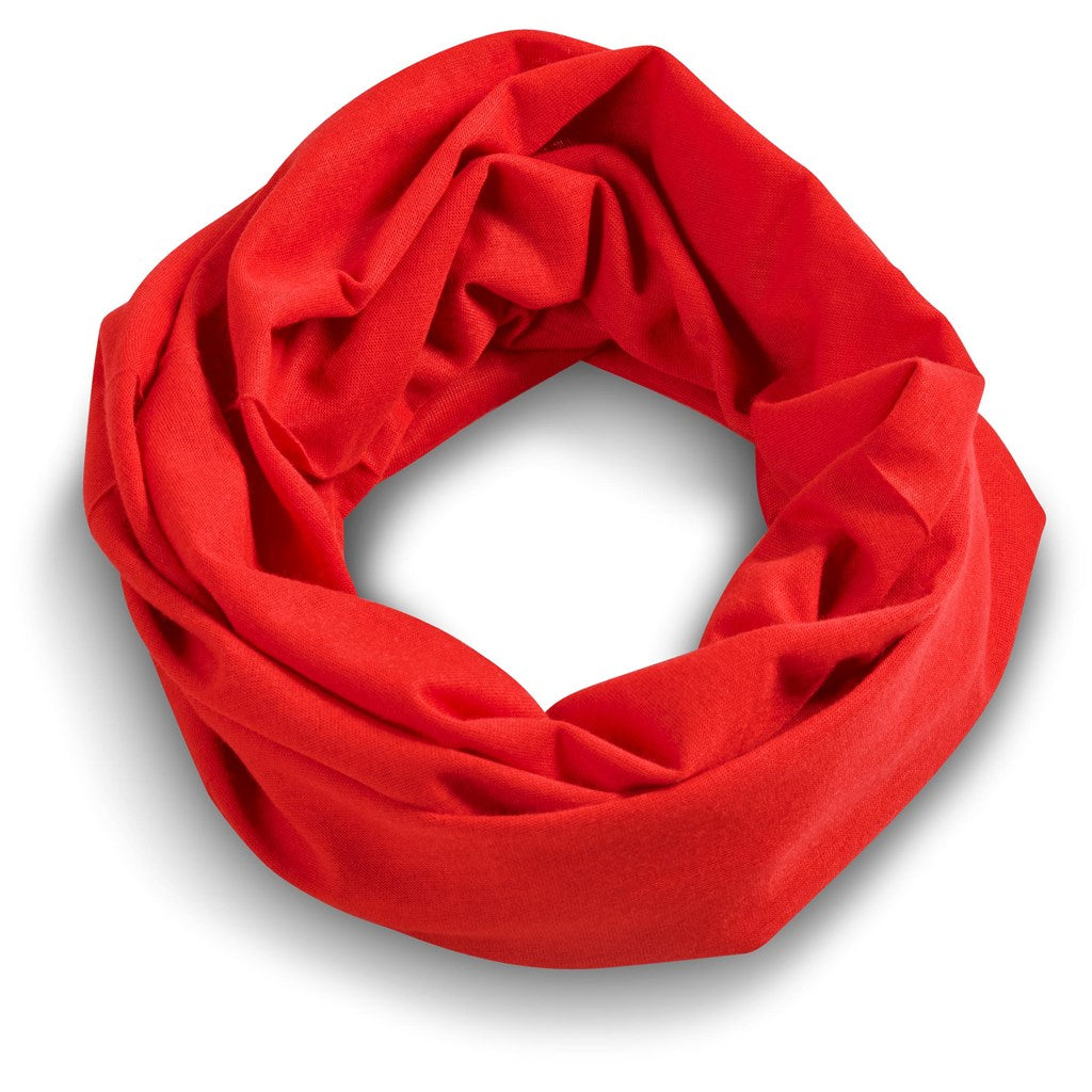 Kids Flexi Tubular Bandana - Red-Sports and Wellness-Gift Wrap Shop