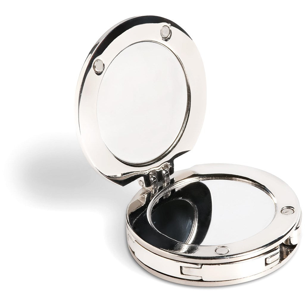 Custom-branded Deity Bag Holder & Mirror
