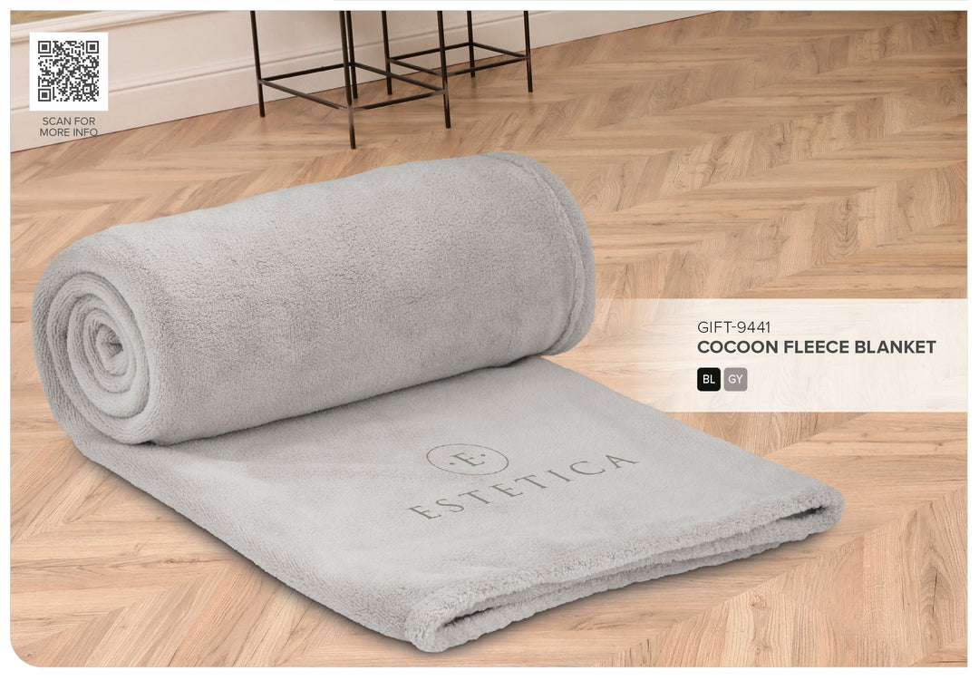 Cocoon Fleece Blanket | Custom Branded & Personalised Gifts | Corporate Gifts