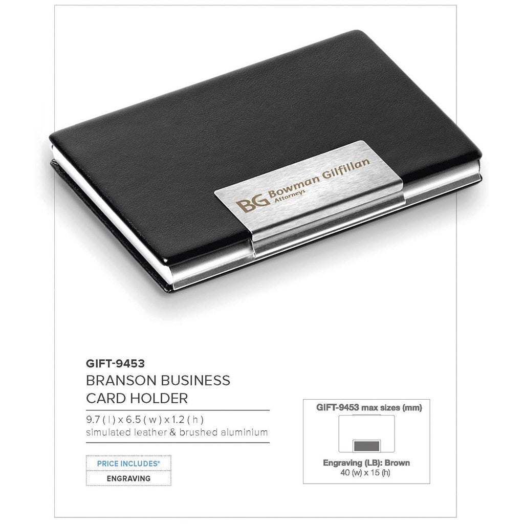 Altitude Branson Business Card Holder