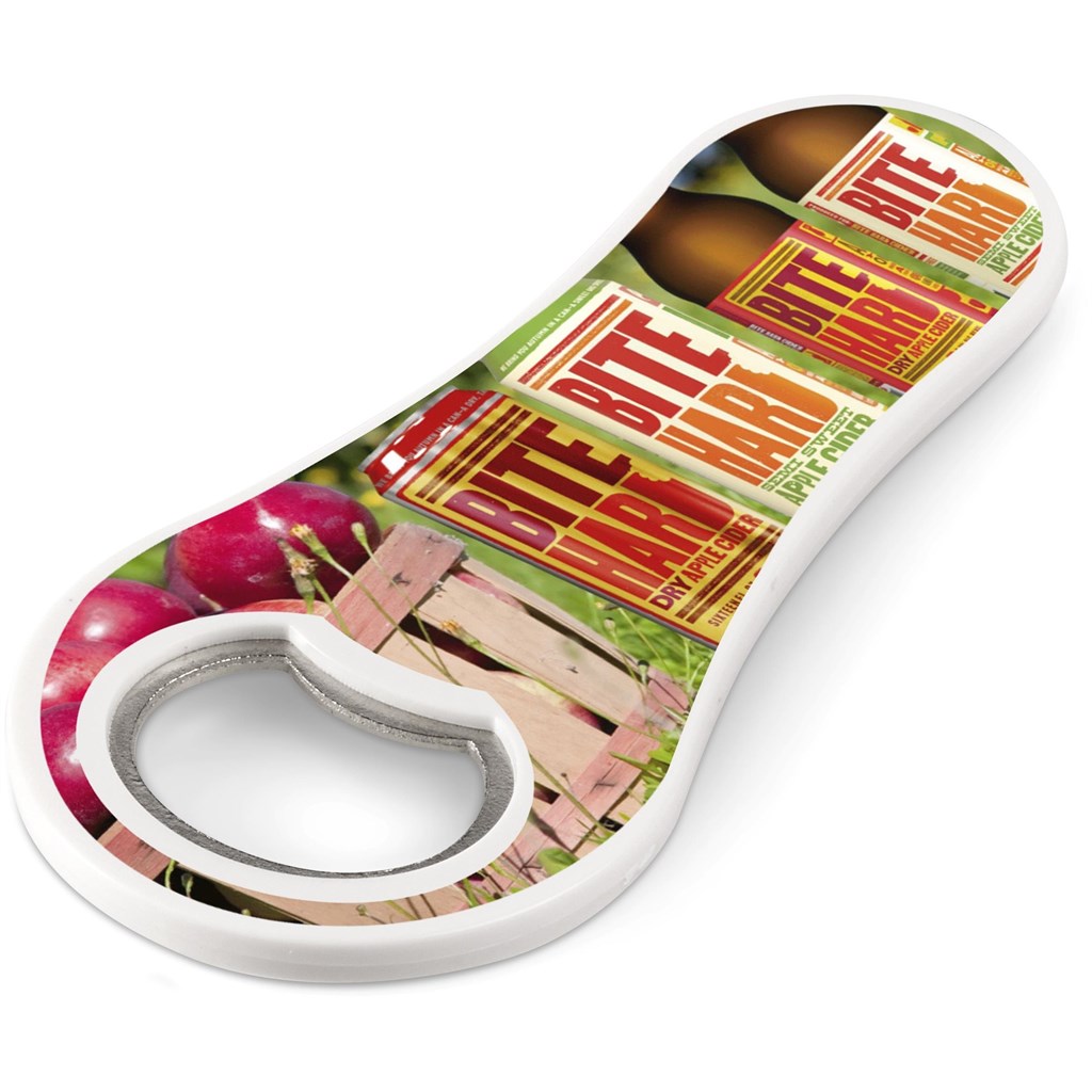 Fizz Fridge Magnet Bottle Opener | Promotional Giveaways | Custom branded & personalised corporate gifts | Gift Wrap Shop