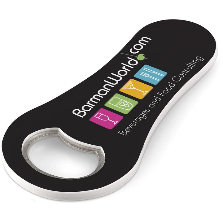 Fizz Fridge Magnet Bottle Opener | Promotional Giveaways | Custom branded & personalised corporate gifts | Gift Wrap Shop